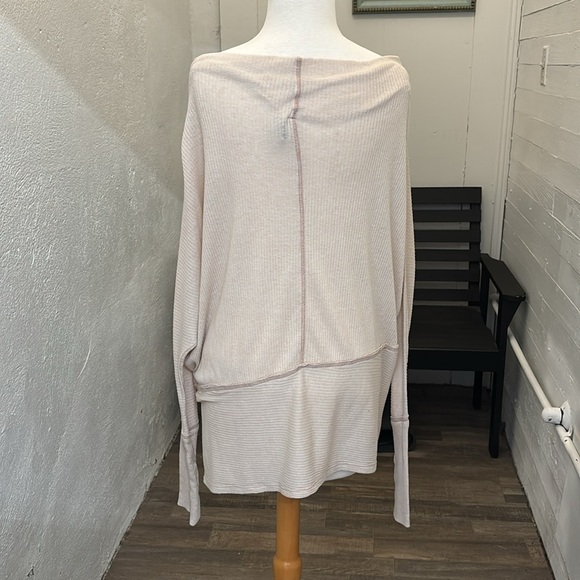 Free People Thermal Ribbed Tunic‎ Top Size Small - Picture 3 of 5